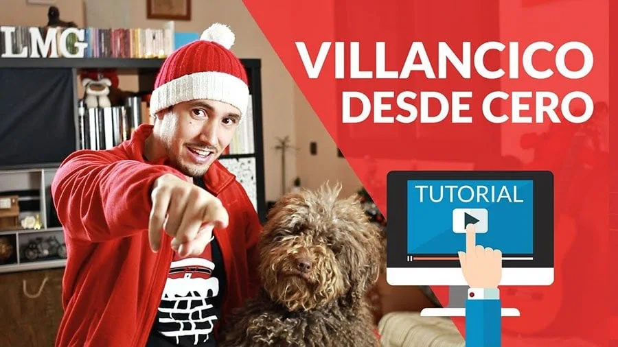Miniatura del tutorial para guitarra del villancico Dulce Navidad Jingle Bella
