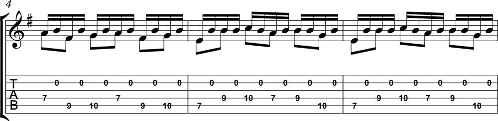 Partitura y tablatura de Asturias de Albéniz