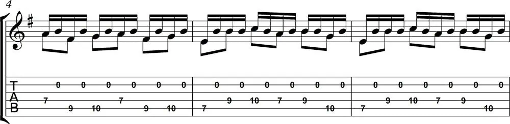 Partitura y tablatura de Asturias de Albéniz