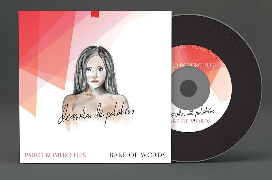 CD Desnudas de palabras. Tercer disco de Pablo Romero Luis.