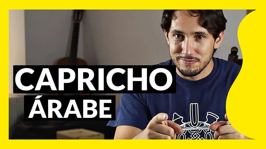 Capricho árabe, tutorial de guitarra de Pablo Romero Luis