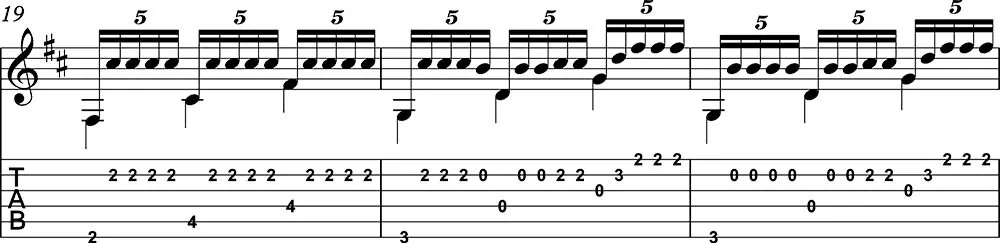Trémolo de Fuente y Caudal de Paco de Lucía. Tutorial para guitarra.