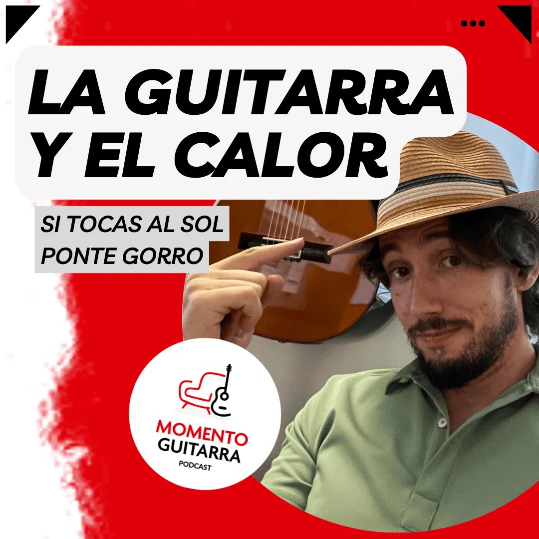 calor practicar guitarra