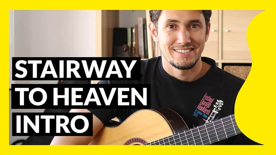 Miniatura del tutorial de Stairway to heaven para guitarra clásica