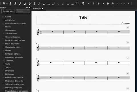 Anacrusa en musescore 3 ¿cómo poner una anacrusa?