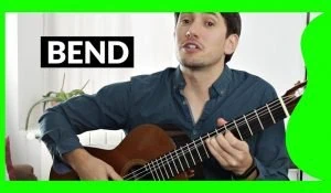 ¿Qué es un bend en guitarra?