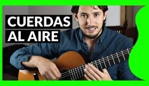 Cuerdas al aire ¿qué significa eso en guitarra?