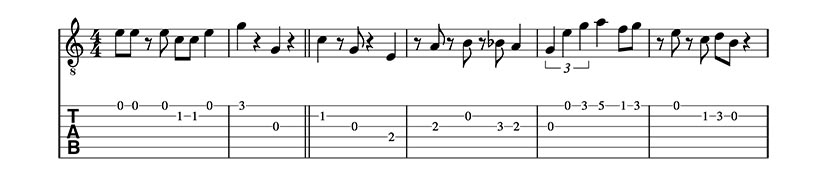 Vídeo Tutorial de Super Mario Bross - Guitarrista en un día - Tutoriales de guitarra desde cero. Guitarra fácil. Principiantes- 1/6