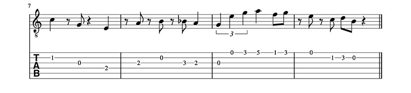 Vídeo Tutorial de Super Mario Bross - Guitarrista en un día - Tutoriales de guitarra desde cero. Guitarra fácil. Principiantes- 2/6