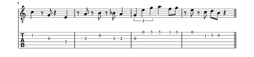Vídeo Tutorial de Super Mario Bross - Guitarrista en un día - Tutoriales de guitarra desde cero. Guitarra fácil. Principiantes- 2/6