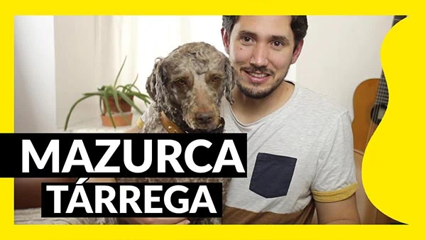 Mazurka de Tárrega Tutorial para guitarra