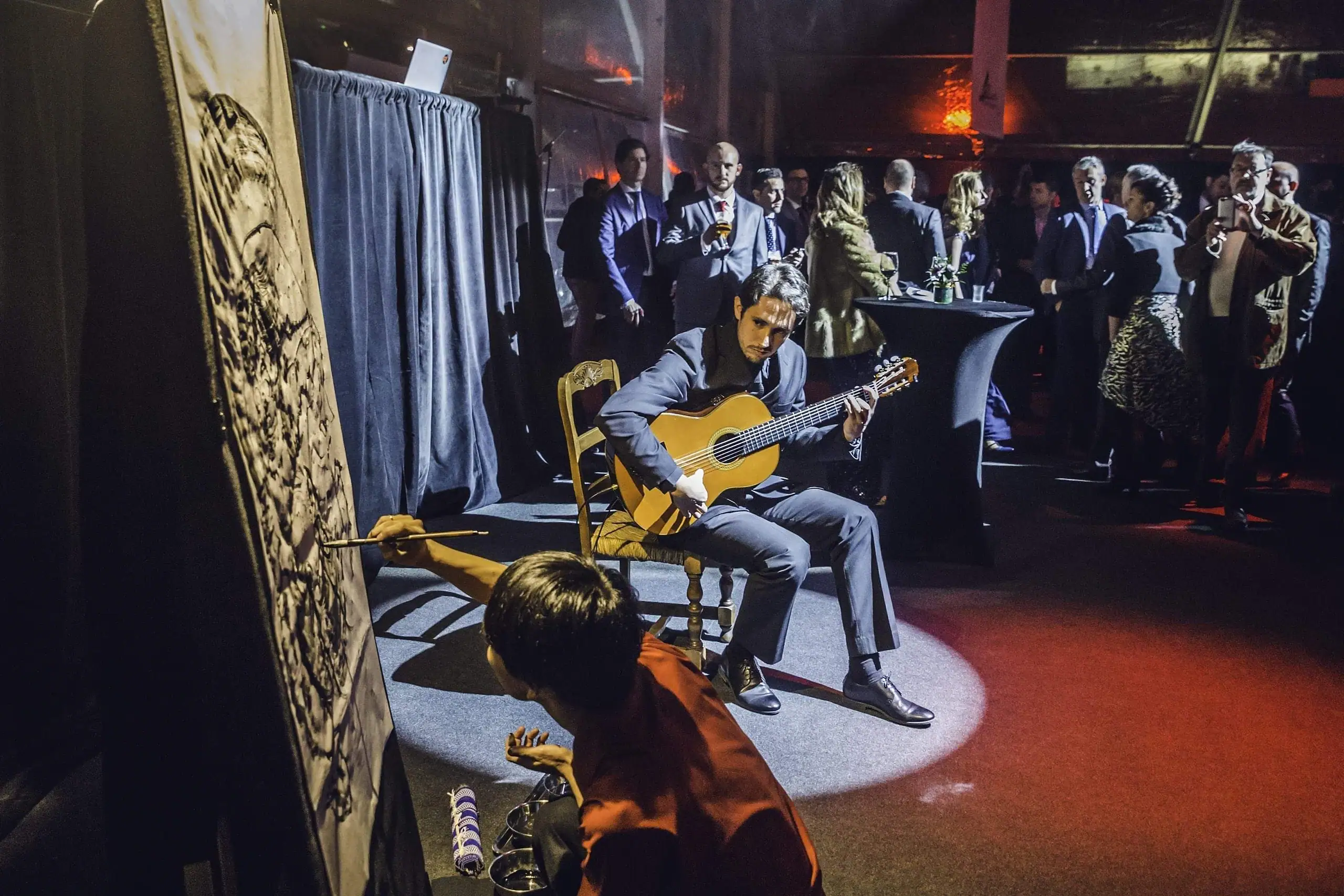 Pablo Romé en concierto