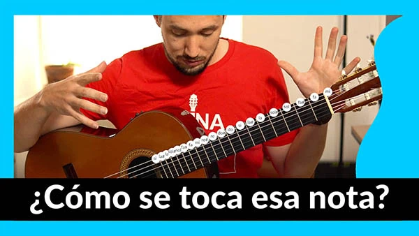 notas guitarra