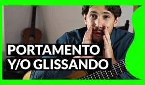 Portamento y/o glissando Diccionario de guitarra