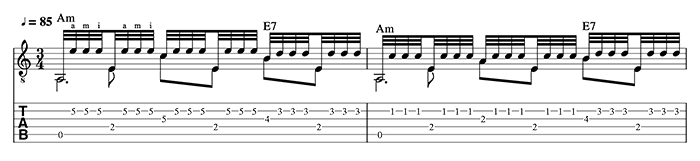Recuerdos de la Alhambra tutorial de guitarra clase 1
