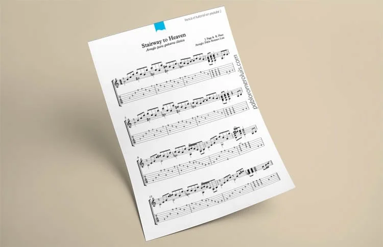 Stairway to heaven cover guitarra