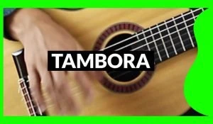 Tambora en guitarra, qué es y cómo se toca.
