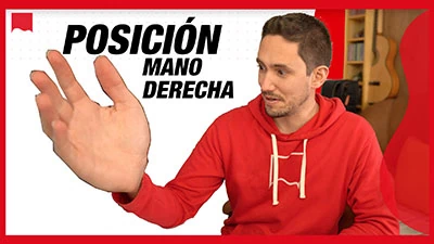 colocar mano derecha