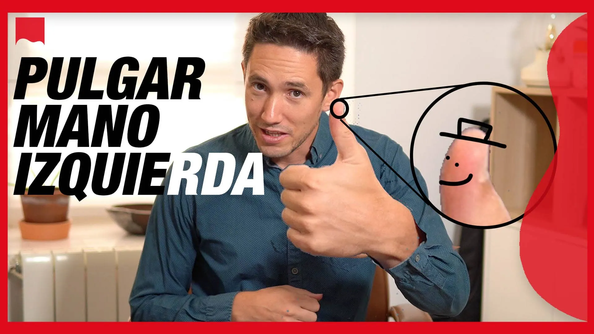 pulgar mano izquierda